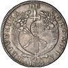 Image 1 : PHILIPPINES (under Spain), Manila, 8 reales, Isabel II, crowned-Y.II. countermark (Type VI, 1834-37)