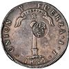 Image 1 : PHILIPPINES (under Spain), Manila, 8 reales, Isabel II, crowned-Y.II. countermark (Type VI, 1834-37)