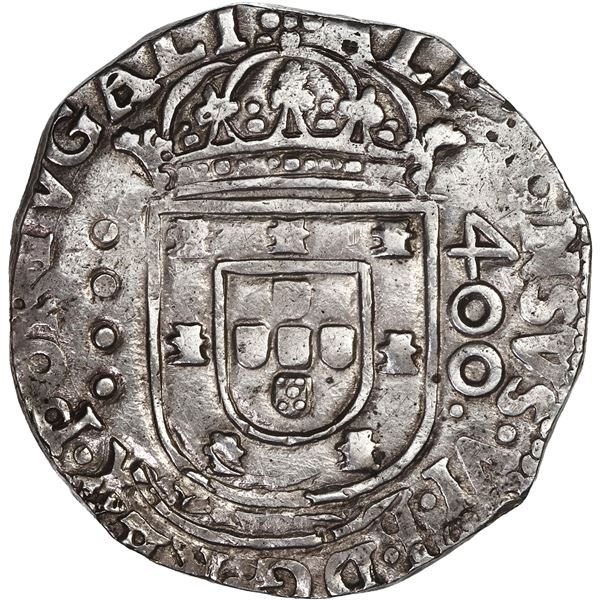 PORTUGAL, Lisbon, cruzado (400 reis), Afonso VI, 1664, legends PORTVGALI / INHOC•SI[x=#8226