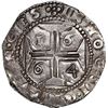 Image 2 : PORTUGAL, Lisbon, cruzado (400 reis), Afonso VI, 1664, legends PORTVGALI / INHOC•SI[x=#8226
