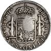 Image 2 : PORTUGAL, 870 reis, Maria II, crowned-arms countermark (1834) on a Mexico City, Mexico, bust 8 reale