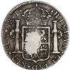 Image 2 : PORTUGAL, 870 reis, Maria II, crowned-arms countermark (1834) on a Cuzco, Peru, bust 8 reales, Ferdi