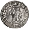 Image 1 : SPAIN (special issue for New World use), Seville, 1 real, Ferdinand-Isabel, assayer column of three 