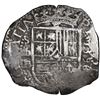 Image 1 : SPAIN, Seville, cob 4 reales, Philip II, 1596 B.