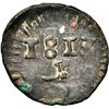 Image 2 : VENEZUELA, Maracaibo, copper ½ real, Ferdinand VII, 1813, very rare, NGC VF details / environmental