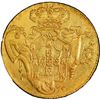 Image 2 : WEST INDIES, gold contemporary imitation ("Joe") of a Rio, Brazil, 6400 reis, José I, 1764-R, PCGS A