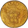 Image 2 : WEST INDIES, gold contemporary imitation ("Joe") of a Rio, Brazil, 6400 reis, José I, 1766-R, PCGS A