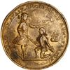 Image 1 : GREAT BRITAIN, medium-sized copper alloy Admiral Vernon medal, 1739, Vernon and Blas / Porto Bello.