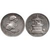 Image 1 : MEXICO, Mexico City, silver medal, 1788, Academia de San Carlos / death of Charles III, by Antonio G