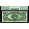 Image 2 : UNITED STATES, $2 Legal Tender note, series of 1880, serial A3687508, Tillman-Morgan, PCGS Currency 