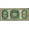 Image 2 : UNITED STATES, $1 silver certificate, series 1891, serial E25637498, Tillman-Morgan.