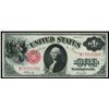 Image 1 : UNITED STATES, $1 United States Note, series of 1917, serial M73369186A, Elliott-White.