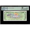 Image 2 : UNITED STATES, 10 Disney dollars, 2001, serial D00024376A, Mickey and Minnie / Disneyland Resort, PM