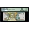 Image 2 : CAYMAN ISLANDS, Cayman Islands Monetary Authority, 70 dollars, 2022, serial Q/1 009961, Queen Elizab