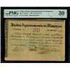 Image 1 : CUBA, Matanzas, Ylustre Ayuntamiento de Matanzas, 10 pesos oro, 30-6-1880, series 7a, serial 1663, P