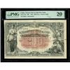 Image 1 : CUBA, Tesoro de la Isla de Cuba, 200 pesos remainder, 12-8-1891, serial 04034, PMG VF 20, ex-Busto.