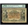 Image 1 : CUBA, Tesoro de la Isla de Cuba, 100 pesos remainder, 12-8-1891, serial 17805, PMG Choice F 15, ex-B