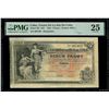 Image 1 : CUBA, Tesoro de la Isla de Cuba, 5 pesos remainder, 12-8-1891, serial 007465, PMG VF 25, ex-Busto.