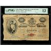 Image 1 : CUBA, Banco Español de la Isla de Cuba, 500 pesos, 15-5-1896, serial 02116, very rare, PMG F 12, ex-