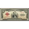 Image 1 : CUBA, República de Cuba, 10 pesos, series of 1938, serial A323578A, ex-Busto.