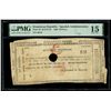 Image 1 : DOMINICAN REPUBLIC, República Dominicana, 50 pesos, 17-5-1860, serial 29278, rare, PMG Choice F 15.