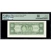 Image 2 : DOMINICAN REPUBLIC, Banco Central, 100 pesos oro, (1959), serial 002754A, PMG Gem UNC 65 EPQ, ex-Bus