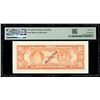 Image 2 : DOMINICAN REPUBLIC, Banco Central, 10 pesos oro specimen, (1959), with red MUESTRA overprint, PMG Ch