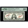 Image 1 : DOMINICAN REPUBLIC, Banco Central, 5 pesos oro specimen, (1959), with red MUESTRA overprint, PMG Cho