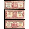 Image 2 : DOMINICAN REPUBLIC, lot of six Banco Central de la República Dominicana pesos oro notes of 1962, ex-