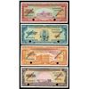 Image 2 : DOMINICAN REPUBLIC, lot of eight Banco Central pesos oro specimen notes of 1964 with black MUESTRA o