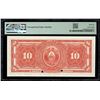 Image 2 : HONDURAS, Banco de Honduras, 10 pesos specimen, 1-10-1913, series A, PMG Gem UNC 66 EPQ, "top pop."