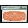 Image 2 : HONDURAS, Banco Atlantida, 20 lempiras specimen, 1-4-1931, series P, PMG Gem UNC 65 EPQ.