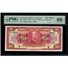Image 1 : VENEZUELA, Maracaibo, Banco Comercial de Maracaibo, 10 bolívares specimen, (1933), series A, PMG Gem