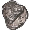 Image 2 : ANCIENT GREEK, Athens, Attica, AR tetradrachm "owl," 393-294 BC, NGC Ch VF (strike 4/5, surface 3/5)