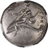 Image 2 : ANCIENT GREEK, Calabria, Taras, AR didrachm, 302-280 BC, NGC Ch AU (strike 5/5, surface 4/5).