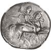 Image 1 : ANCIENT GREEK, Calabria, Taras, AR didrachm, 302-280 BC, NGC XF.