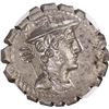 Image 1 : ANCIENT ROMAN, Roman Republic, AR denarius serratus, C. Mam. Limetanus, ca 82 BC, NGC MS (strike 4/5