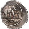 Image 1 : ANCIENT ROMAN, Roman Imperatorial, military mint traveling with Caesar, AR denarius, Julius Caesar, 