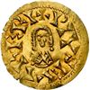 Image 2 : VISIGOTHIC KINGDOM (Spain), Barbi mint, gold tremissis, Suinthila (621-631 AD), NGC MS 63.