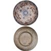 Image 1 : Blue-, white-, and red-glazed Delftware saucer, intact, ex-pirate ship Golden Fleece (1686).