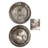 Image 1 : Small pewter plate with London maker's marks on bottom, intact, ex-Guadalupe-Tolosa (1724).