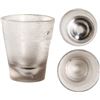 Image 1 : Small glass cup with etched pattern, intact, ex-Guadalupe-Tolosa (1724).