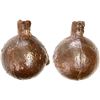 Image 1 : Iron cannonball grenade with original wooden plug, intact, ex-Guadalupe-Tolosa (1724).