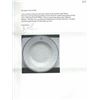 Image 2 : White porcelain second class dinner plate marked with crowned ITALIA logo on top and Richard Ginori 