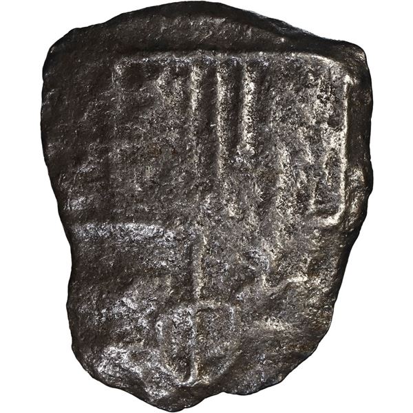 BOLIVIA, Potosí, cob 8 reales, Philip III, assayer not visible, Grade 4.