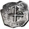 Image 2 : SPAIN, Seville, cob 8 reales, Charles II, assayer not visible.