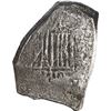 Image 1 : MEXICO, Mexico City, cob 8 reales, Charles II, assayer not visible.