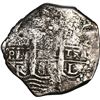 Image 1 : PERU, Lima, cob 8 reales, Charles II, 1686(?) R.