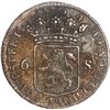 Image 2 : NETHERLANDS (United), Westfriesland, 6 stuivers, 1724.