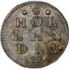 Image 2 : NETHERLANDS (United), Holland, 2 stuivers, 1724, NGC UNC details / saltwater damage (Shipwreck Blue 